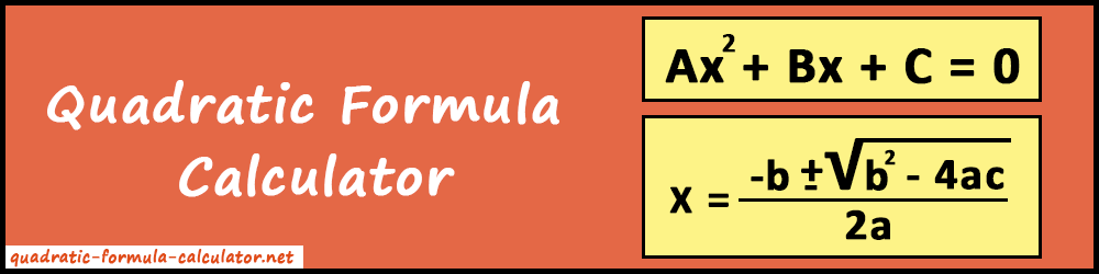 solving quadratic equation calculator